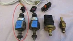 Cessna Oil Pressure Transducer (P165-5281) With Connector (C182S IO-540-AB1A5).. Fixed Price $349.00.