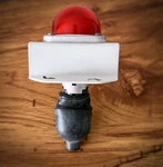 Goodrich Hella Nav Position Light P/n 2LA006615-22 (red) (aircraft Parts). Fixed Price $500.00.