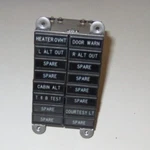 New Condition Tellite P/n 351-21672-005 Annunciator Panel For Cessna. Fixed Price $175.00.