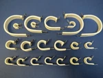 High Temp Silicone Cushion Loop Clamps Aerospace MS21919WH & Wch Adel Umpco. Fixed Price $35.00.