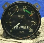 Stewart-warner Tachometer Rpm/hour Gauge, P/n: 830005. Fixed Price $175.00.