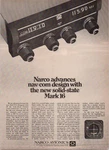 Vintage Narco Avionics Mark 16 Nav/com Radio Print 1969 Aviation Advertising. Fixed Price $16.77.
