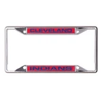 Cleveland Indians Metal License Plate Frame High Quality Domed Graphics. Fixed Price $16.99.