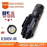 Metal X300V Ir & Led Dual Output Pistol Weapon Flashlight For Rifle 20MM Rail. Fixed Price $69.69.