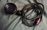 Vintage Aircrew Radio Microphone Type T-17D Maker Universal (loc = G4 Back). Fixed Price $125.00.