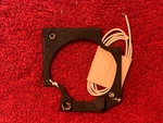 Grimes 28 Volt Notched 3/4" Instrument Light Mask P/n B-6636 With Red Lamp. Fixed Price $42.49.