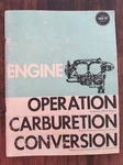 1969 Eaa Lycoming 0-290-GPU Engine Aircraft Conversion & Bendix Ps Carb Manual. Fixed Price $29.99.