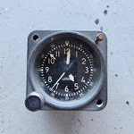 Revue Thommen A-13A-2 Aircraft Cockpit Clock 8 Day Mechanical Swiss Analog Gauge. Fixed Price $349.95.