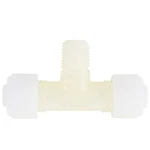 (3X) 272N04X04 Nylo-seal Male Branch Tee Fits 1/4IN Tubing, Pipe Thread. Fixed Price $7.60.