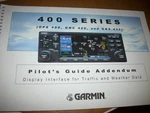 Garmin Gps 400, Gnc 420 & Gns 430 Traffic/weather Pilot's Guide Addendum. Fixed Price $33.17.