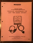 Woodward Prop Synchronizer For Light Twin Engine Aircraft Service Manual. Fixed Price $97.25.