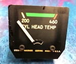 Piper/stewart Warner Face P/n 829190 Cylinder Temp Gauge. Fixed Price $139.92.