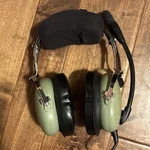 David Clark Headset Model H10-13.4 With Gel Ear Seals. Fixed Price $250.00.