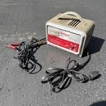 Vintage Schauer Amps 6-12 Volts Battery Charger Model A6612 0122-04. Fixed Price $49.99.