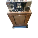 Mcmurdo Silver Masterpiece Ii Vintage Tube Radio Receiver With Clifton Cabinet. Fixed Price $3850.00.