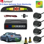 4 Sensors Parking Car Reverse With Lcd Display Audio Buzzer Alarm Kit Usa. Fixed Price $8.99.