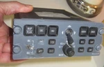 Honeywell Multifunction Display Controller P/n 7007062-921 MC-800 Damaged Front. Fixed Price $550.00.