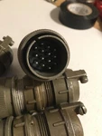 Connector Bendix MS3106E20-27P. Fixed Price $55.00.