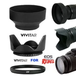 Hard Lens Hood + Rubber Uv Filter For Sigma 18-35MM F/1.8 Dc. Fixed Price $45.06.