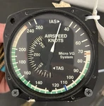 Cessna True Airspeed Indicator Pn AW2823AK13 C661045-0313RX (as Removed). Fixed Price $400.00.