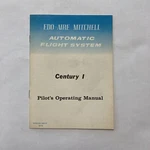 Edo-aire Century Automatic Flight System Pilot's Operating Manual. Fixed Price $11.50.