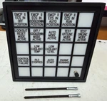 Saco Controls 24V Annunciator Status Alert 5X5 Panel Display AS552424OD156156. Fixed Price $69.99.