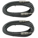 Amp Dj Pair Speaker Cables Cords 16GA Gauge 25 Ft Foot 1/4" To Inch. Fixed Price $29.95.