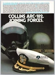 Rockwell International Collins ARC-182 Military Print Ad 1987 Vintage. Fixed Price $14.09.