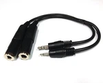 General Aviation Dual Twin Plug Headset To Sportys Radio Adapter Cable 1/4" 1/5". Fixed Price $19.77.
