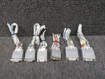 125-00081, 125-00082 Garmin Avionics Connectors Set Of 6. Fixed Price $224.00.