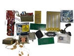 Lot Aircraft Aviation Electrical Parts And Mounting Hardware Boeing 757 Panel 16. Fixed Price $100.00.