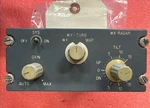 Vintage Bendix Aircraft Weather Radar Control Panel P/n 2041223-0411 BIN18. Fixed Price $205.00.