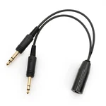Helicopter Headset U174 To Ga Dual Plugs General Aviation Adapter. Fixed Price $40.80.