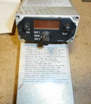 ID-2192/ARN-124 Control Indicator 622-4168-001. Fixed Price $150.00.