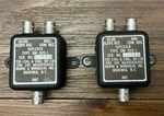 Lot Of (2) Dorne & Edo Antenna Diplexer / Triplexer (H22-1). Fixed Price $50.00.