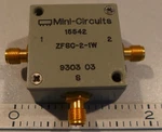 Mini-circuits ZFSC-2-1W -- 750 Mhz Power Splitter/combiner. Fixed Price $29.95.