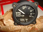 Vintage Aircraft Wing Flap Position Indicator 8DJ11PEA General Electric. Fixed Price $49.99.