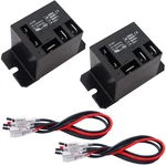 2PCS Power Relay AC120V Coil, 30A SPDT(1NO 1NC) Vac With Flange Mou. Fixed Price $16.87.
