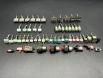 57 Vtg Micro Switches Toggle On/off Push Button Alco Honeywell C&k Raytheon Jbt. Fixed Price $153.00.