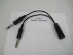 Ga Helicopter To Fixed Wing Headset Adapter PA75 PA-75. Fixed Price $50.00.