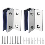 Glass Shelf Brackets 2PCS, Adjustable Shower Clamps, Heavy Duty H.... Fixed Price $24.99.