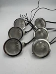 Lot Of 6 Aviation Dome Lights Working. Fixed Price $299.66.
