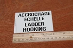 Airbus Helicopters Hooking Ladder Decals DHS812-101-00. Fixed Price $9.99.