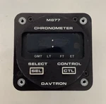 Davtron 877 Aviation Chronometer Digital Clock 5V Internal Lighting. Fixed Price $159.99.