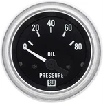 Stewart Warner 82304 Deluxe 2-1/16 In Elec Oil Pressure Gauge 0-80 Psi. Fixed Price $62.99.
