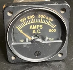 Vintage Wacline Amps Gauge 0-500 Flx F3-2ACA 400CYC Untested. Fixed Price $49.99.