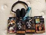 Creative HN-700 Headphones + 4 New Music-themed Earbuds Bundle. Fixed Price $35.00.