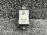 1TP1-3 Und. Lab. Inc. Aft Rocker Switch Evaporator Hi, Low. Fixed Price $44.80.