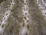 Luxury Animal Faux Fur Fabric Material - Brown Lynx. Fixed Price $76.76.
