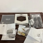 New Garmin Gma 342 340 345 Audio Panel Tray And Connector Kit. Fixed Price $300.00.